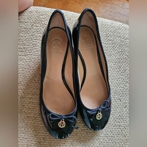 Size 8 Tory Burch Black Ballet Flats Well Loved
